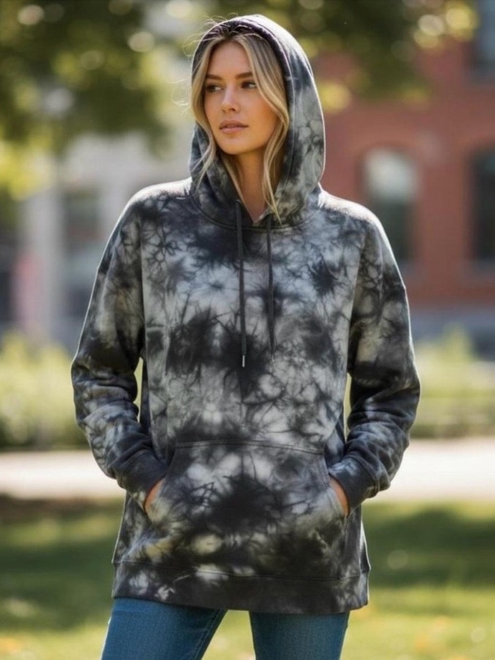 NEW LULULEMON ALL YOURS HOODIE SWEATSHIRT TIE DYE EARTH DYE PLANT-BASED🌸